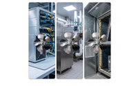 Impeller-Style Metal Fan Blade Curved Replacement Fan Blade Easy to Install Long-Lasting for Ventilation