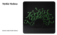 Medusa Headband Intricately Designed Medusa Snake Headband Lightweight Greek Mythology Hair Accessory for Cosplayers, Adults, Cosplay, Costume Parties