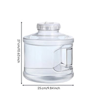 Water Vessel with Tube Reusable Water Container with Brush Multi-Purpose