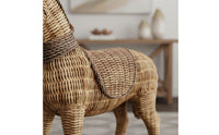 Resin Horse Figurine Artistic Handcrafted Resin Horse Sculpture Stable Home Decoration for Entryway, Office