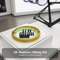 Bamboo Joint Derailleur Housing Kit Fluid Function Fishbone Brake Wire Housing Bike Brake and Gear Changer Wire Kit Long-Lasting