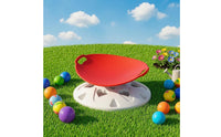 Ring Base Vestibular Training Chair Handholds Play Equipment Molded Children's Furniture Coordination Support for Indoor Use