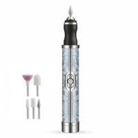Electric Nail Grinder with Bits Ergonomic for Travel