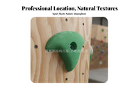 Artificial Climbing Wall High-Strength Panels Gymnasium Rock Wall Hard-Wearing Kids Climbing Rocks for Children, Families, Indoor, Schools
