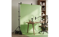 Photography Background Stand Kit Adjustable Backdrop Stand Kit Portable Backdrop Support System for Photographers, Vloggers, Video Shoots, Home Studio