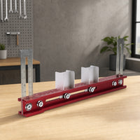 Wardrobe Hanger Positioning Ruler Accurate Mounting Jig Customary Tool for Furniture Installers
