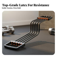 Resistance Tube Expander Upper Body Strengthening Elastic Rope Chest Puller Detachable Bands Adjustable Resistance Puller for Men, Women, Home Workout