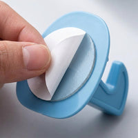 Silicone Door Stopper Wall Mounted No Drill, Door Wall Protector for Doorway, Heavy Duty Door Bumper Guard for Exterior Door and Homeowners