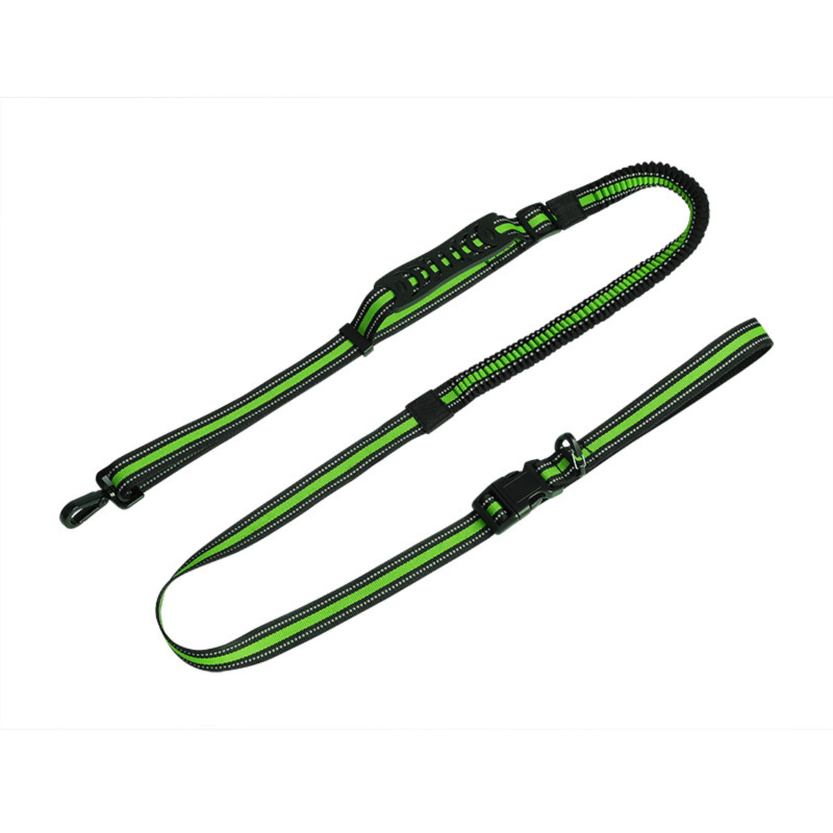 Metal Clips Hands Free Dog Leash Long-Lasting Waist Dog Leash Non Bungee for Hiking