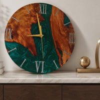 Roman Numeral Wall Clock Round Clock with Roman Numerals Classic for Living Room