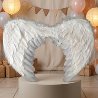 Angel Feather Appendages Feathers Angel Appendages Spread Shape Performance Accessory for Dance, Party, Festival