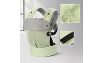 Baby Carrier with Mesh Breathable Baby Carrier with Waist Belt Ergonomic Handsunrestricted for Parents, Travel, Walks