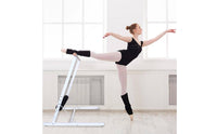 Foldable Folding Dance Barre Wood-Grain Adjustable Dance Barre