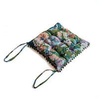 Tufted Seat Cushion Floral Tufted Seat Pad Padded