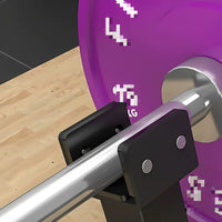Barbell Plate-Changing Stand Two-endedEnded Barbell Disc Stand Forked Holders Weight Tree