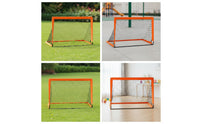 Mini Soccer Goal Foldable Portable Soccer Goal Compact for Young Athletes, Young Children, Backyard, Indoor Training, Outdoor Games