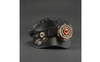 Steampunk Hat with Gears Vintage Steampunk Cap Adjustable Cap with Gears for Cosplayers, Cosplay, Photo Shoots