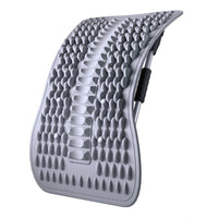Back Support with Massage Board Adjustable Support with Rotating Handle Contoured Back Stretcher  for Home