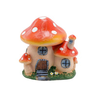 Toadstool Cottage House Cute Toadstool House Colorful for Hobbyists