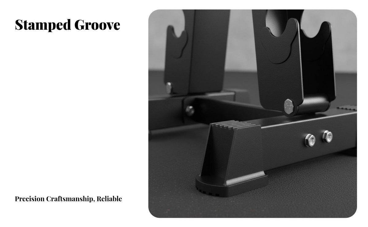 Space-Saving Dumbbell Rack Compact Design Kettlebell and Dumbbell Stand Heavy-Duty Kettlebell Holder