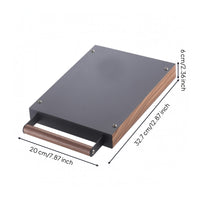 Espresso Puck Knocker Box Drawer Low-Profile Espresso Puck Disposal Drawer  Non-Slip Feet Coffee Grounds Bin