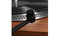 2 Pieces Deep-Clean Vinyl Cleaning Brush Residue-Clear Turntable Stylus Cleaner for Audiophiles