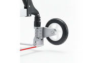 Easy to Install Cart Wheel with Bracket Heavy-Duty Folding Cart Wheel Foldable Hardware Lightweight