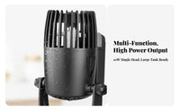 Aquarium Water Circulator Silent Fish Tank Circulation Pump Waterproof Sealed Motor Aquarium Water Current Pump for Bedroom