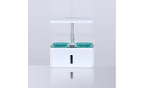 Full-Spectrum Hydroponic Planting Machine Self-Circulating Hydroponic Growing System Kit Telescopic Smart Grower with Grow Light Adjustable for Apartment Dwellers, Beginners, Kitchen, Office