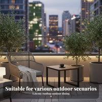 Weather-Resistant 4-Person Slatted Table and Chair Combo sturdy Construction Patio Dining Set Easy to Clean externaldoor Furniture Quick Drying for Entertainers, Homeowners, Cafe Owners, Balcony, Garden, Backyard, Deck