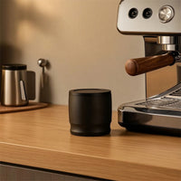 58mm Coffee Dosing Cup with Lid Aluminum Alloy Espresso Dosing Cup Messmessless Food-Safe for Baristas, Portafilter