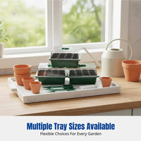 12-Cell Planting Tray, Ventilated Nursery Propagation Box Set with Transplant Tool and Tags, Multi-Option for Greenhouse