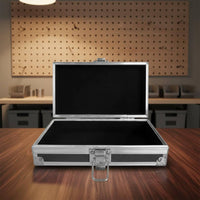 Rustproof Aluminum Tool Box Reinforced Corners Small Metal Briefcase Heavy Duty Portable Hard Case Shockproof