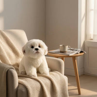 Soft Toy Dog Cuddly Stuffed Dog Stuffed Puppy Soft Toy Premium Cozy for Children, Playroom, Nursery