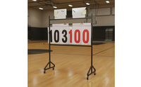 Scoreboard Portable Floor Standing Scoreboard Flip Score Board for Referees