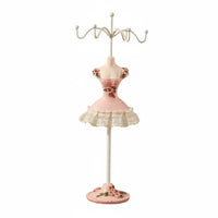 Resin Mannequin Jewelry Holder Gift Idea Mannequin Jewelry Organizer Decorative Dress Display Stand Elegant for Dressing Table, Bedroom