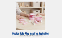 Dentist Toy for Children, Dental Model, Pretend Play, Oral Hygiene Training, Educational Toy, Kindergarten, Random Color