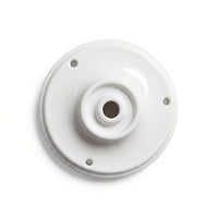 Kitchen Island Ceiling Rose Light Fitting for Living Room, Black Ceramic Ceiling Rose Pendant Light Fitting, E27 Model for DIY Lighting, 4A Rated