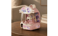 Cat Claw Machine Pink-Toned Small Grabber Machine Hand-Eye Coordination Prize Dispenser Game