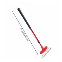 Aluminum Alloy Shaft Telescopic Golf Putter Portable Adjustable Putter Lightweight Golf Practice Club Comfortable Grip for Adults, Kids, Training Range