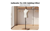 Stable Base Children's Clothing Display Lightweight Child Mannequin Easy to Assemble Child Mannequin Torso Decorative for Boutique Owners, Online Sellers, Shop Window, Trade Exhibition, Photography Studio, Sewing Room