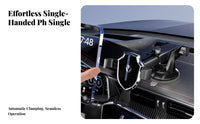 Weight-Activated Car Ph Single Mount Single-Hand Use Suction Disc Ph Single Holder Navigation Bracket Unobstructed