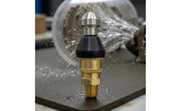 Inline Pressure Washer Nozzle Adapter Compact Drain Cleaning Nozzle Adapter