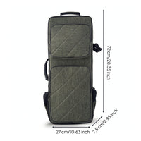 Electric recorder Carrying Bag Shielded recorder Bag with Shoulder Strap Adjustable for Lessons