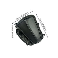 Structured Motorcycle Tail Bag Compact Motorcycle Rear Seat Bag Long-Lasting Water-Resistant for Daily Commuting