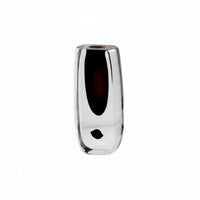 Tinted Glass Vase Minimalist Glass Vase Home Decor for Tabletop, Entryway