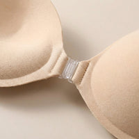 Sticky Bra Push Up Strapless for Women Wedding Dress, Reusable Invisible Breast Pads for Backless Support