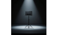 Music Stand Tripod Base Heavy Duty Perforated Music Stand Effortless to Store for Artists, Students, Stage, Rehearsal, Practice Room