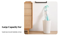 Umbrella Stand Large Capacity Entryway Umbrella Rack Draining Design Household Storage for Office Workers, Business Owners, Hallway, Lobby, Hotel