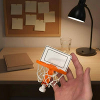 Mini Desktop Basketball Hoop Creative Design Desktop Basketball Game Easy to Install Mini Desk Hoop for Kids